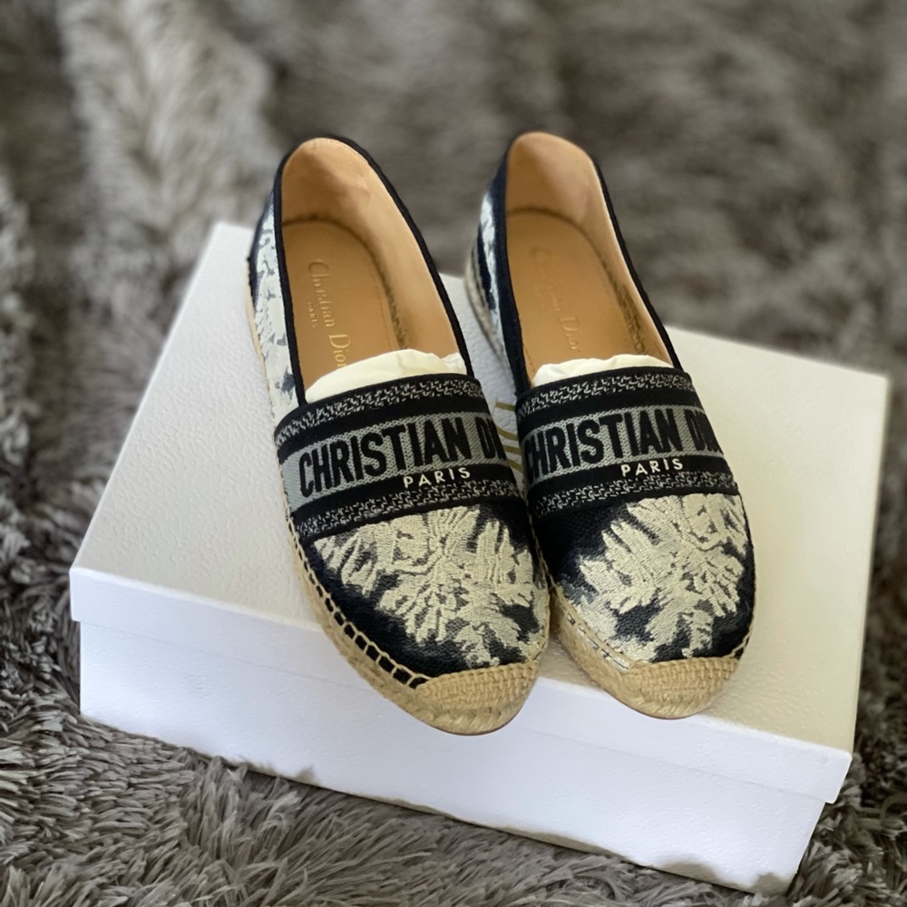 Dior tie Dye Granville espadrille